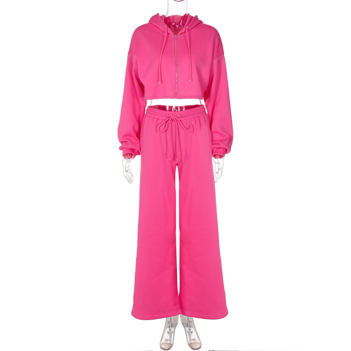 Top Slim Casual Sweat Suit