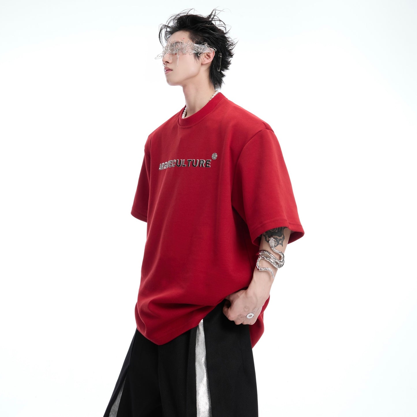 Embroidered Short Sleeve