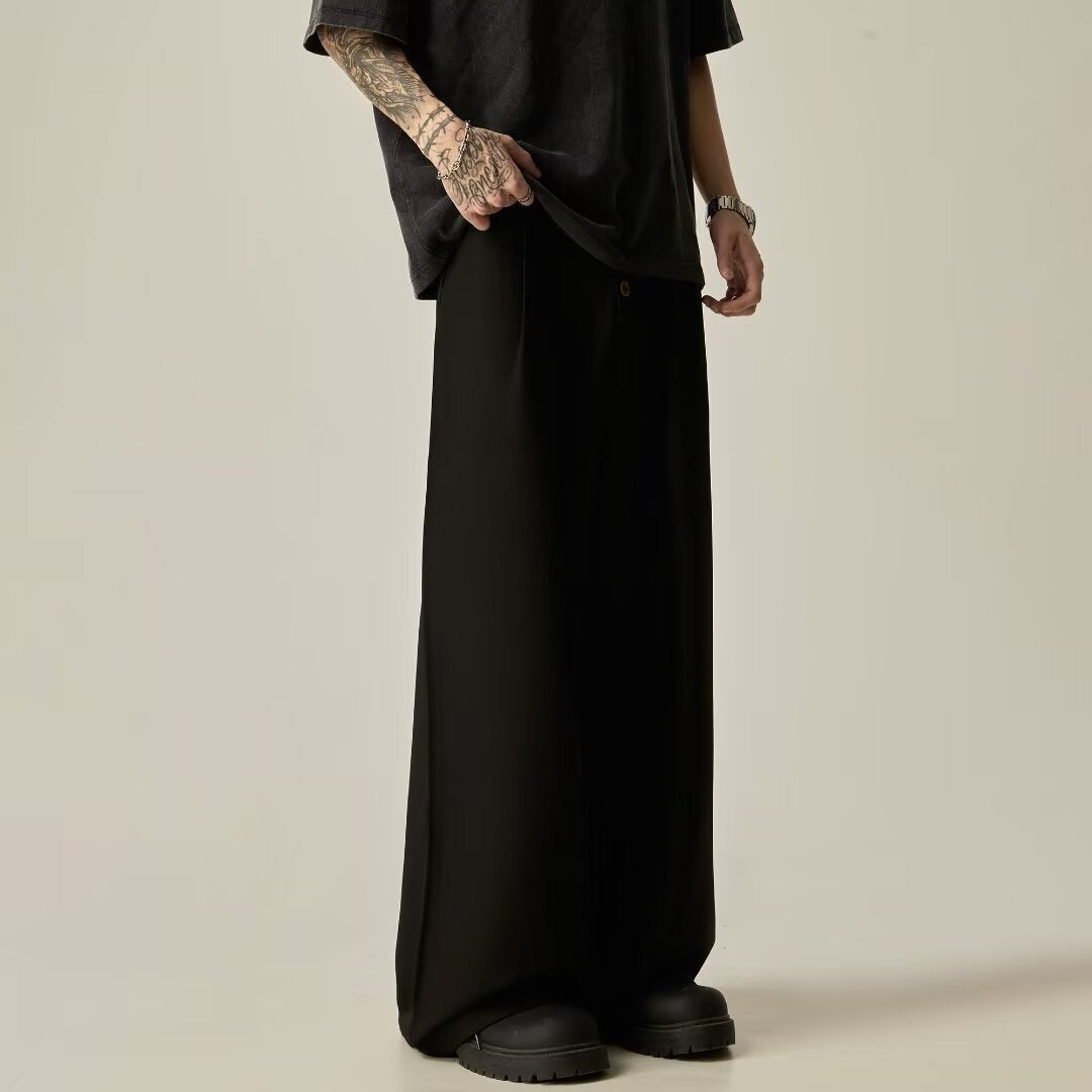 Casual Vertical Tube Trouser