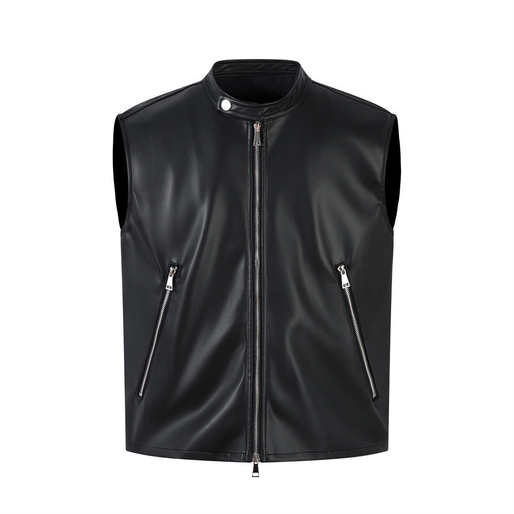 Motorcycle Leather Vest