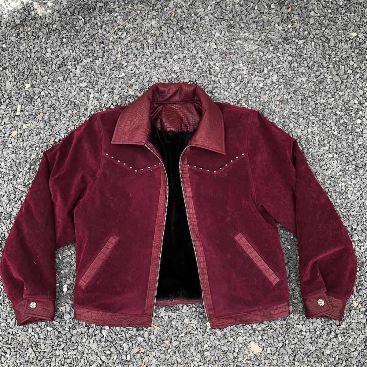 Leather Patchwork Jacket