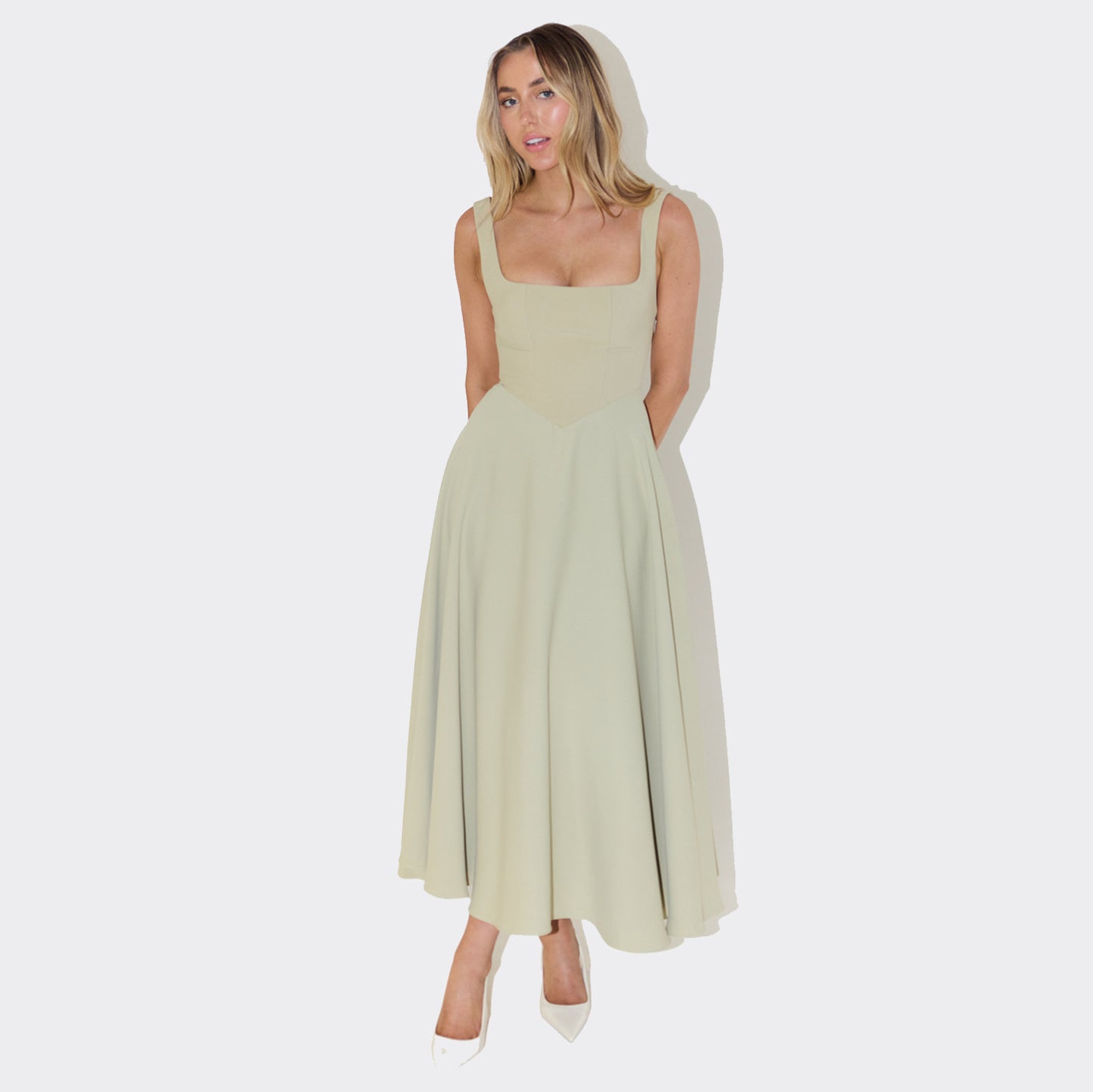 Slip Sleeveless Sling Dress