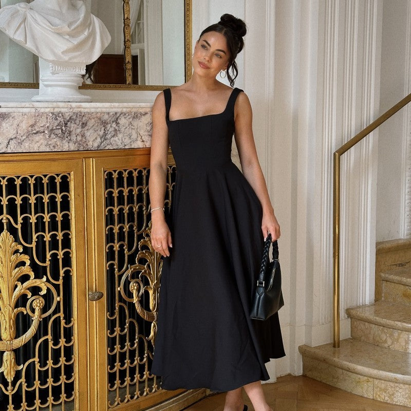 Slip Sleeveless Sling Dress